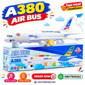 A380 Air Bus Toy – Music, Lighting & Sound